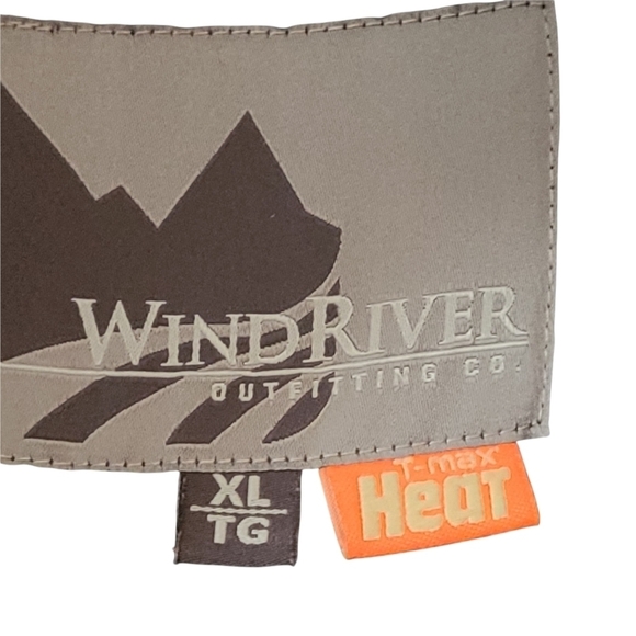 WindRiver T-max heat Blue sleeveless zip-up sweater vest - Picture 5 of 11